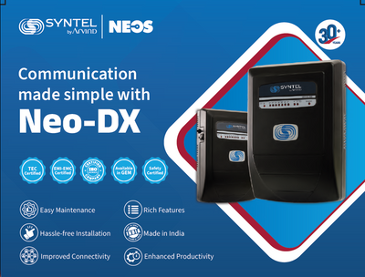 Syntel Neo-DX Series | Modular Analog EPABX System