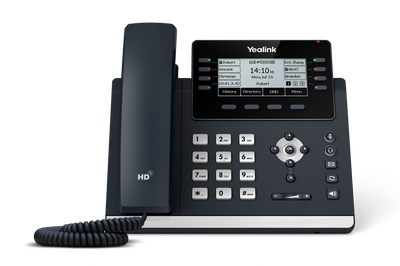 Yealink SIP-T43U | 12-Line IP Phone with 3.7" LCD, Dual USB, PoE